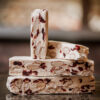 Afrikoa Nougat - White Chocolate with cranberry and almonds