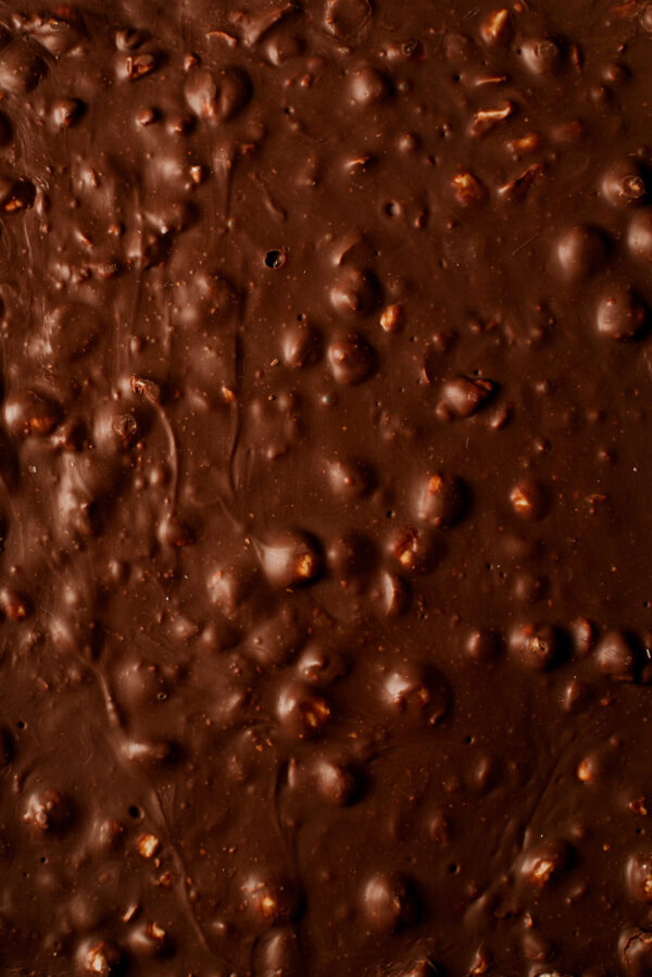 Afrikoa 37% Milk Chocolate Slab with Roasted Hazelnuts