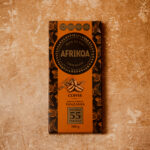 Afrikoa 55% Semi Sweet Dark Chocolate with Coffee