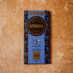 Afrikoa 80% Sugar Free Dark Chocolate with Almonds Bar